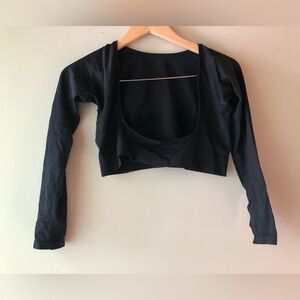 📳 Rhonda Shear | Dramatically Low Cropped Top